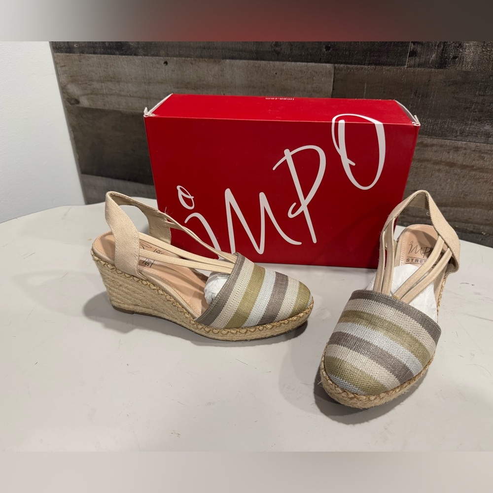 Impo | Wedge Slip On Sandal With Box